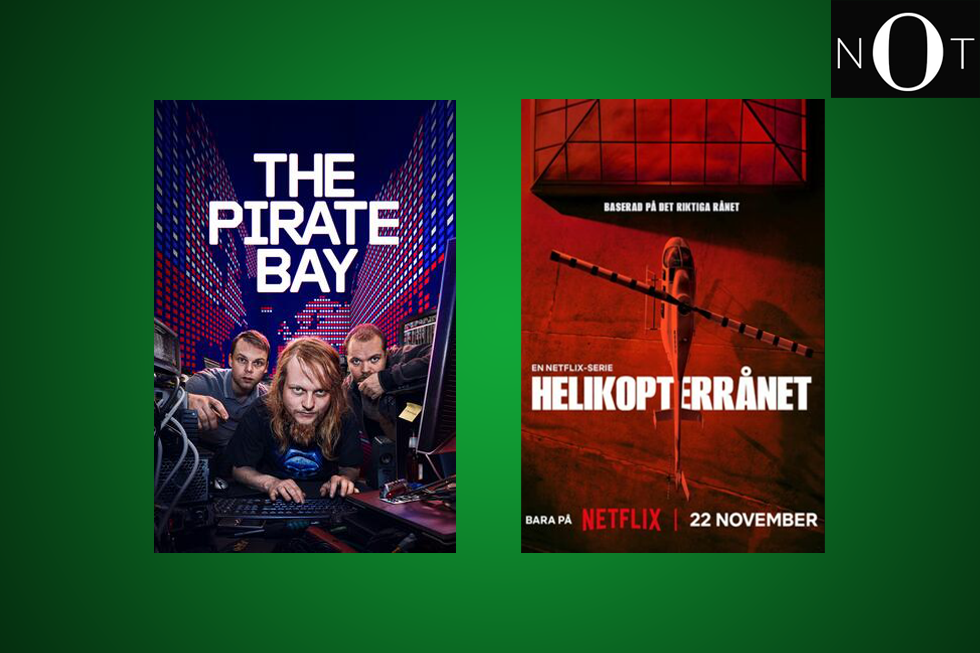 TV-SERIER. Sven Holmberg har sett Netflixserien 'Helikopterrånet' samt SVT:s 'The Pirate Bay'. De visar något som vi saknar idag, menar han.